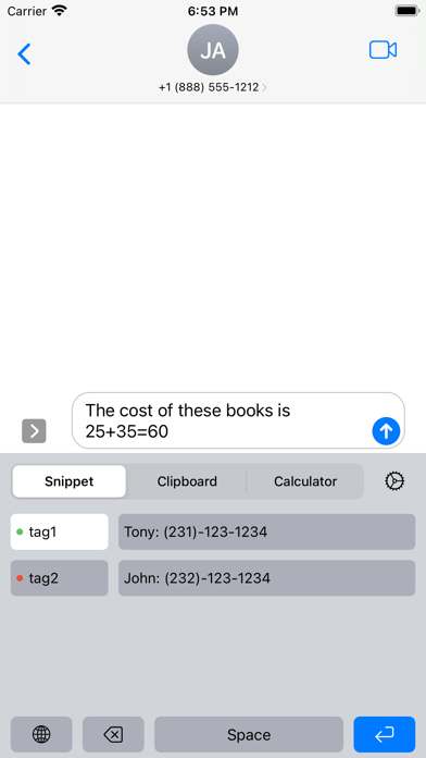XClip - Toolbox Keyboard screenshot 2