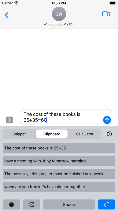 XClip - Toolbox Keyboard screenshot 4
