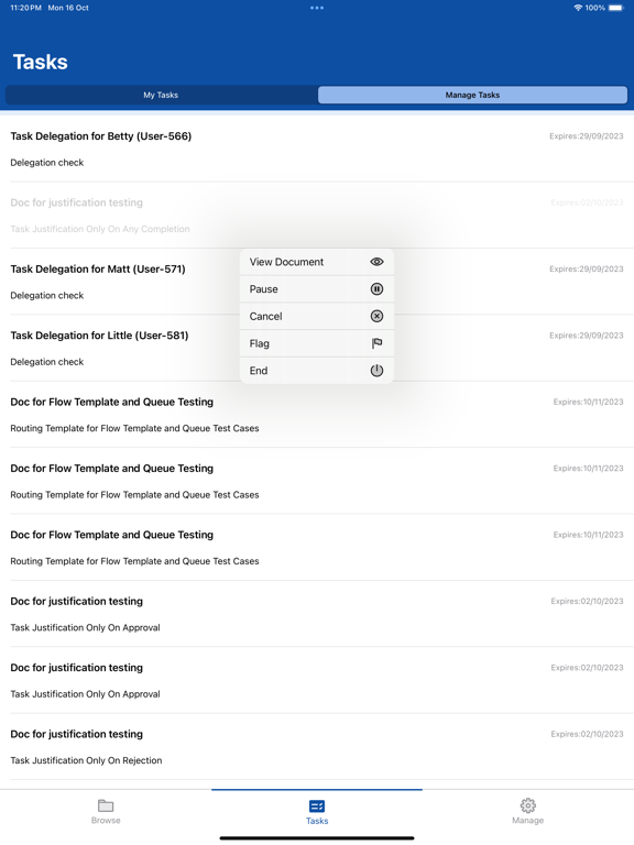 Xerox DocuShare Flex screenshot 4