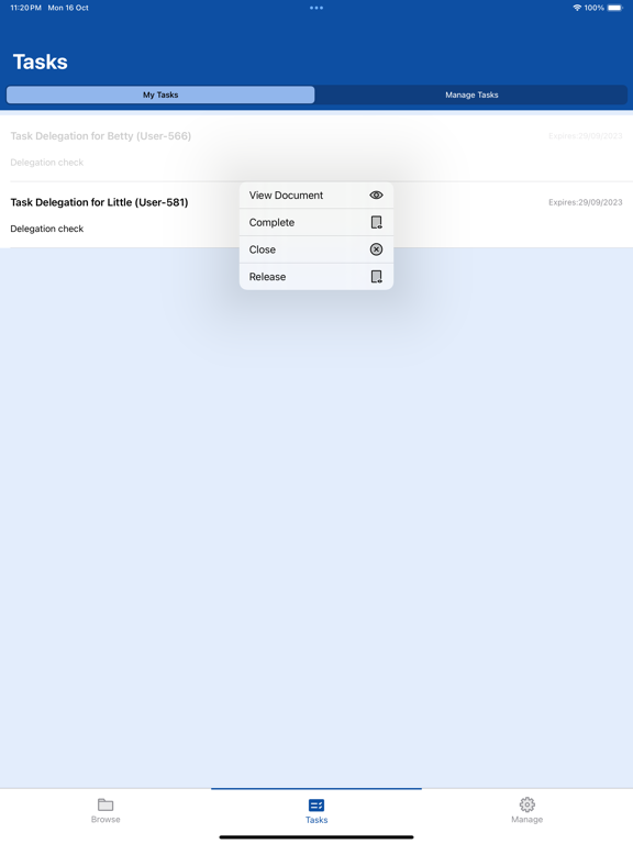 Xerox DocuShare Flex screenshot 7
