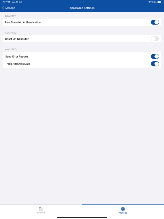 Xerox DocuShare screenshot 1