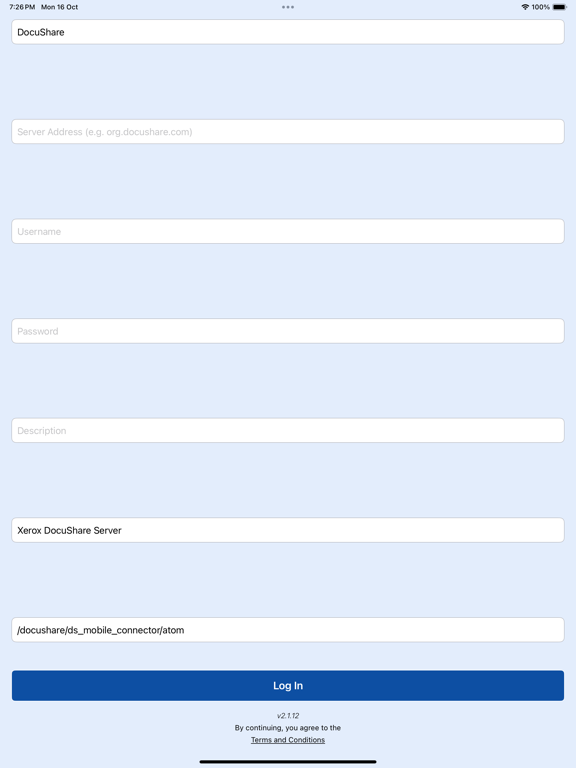 Xerox DocuShare screenshot 10