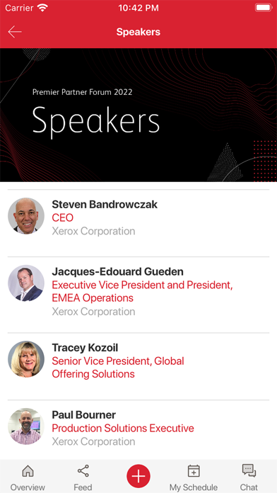 Xerox Event Center screenshot 2