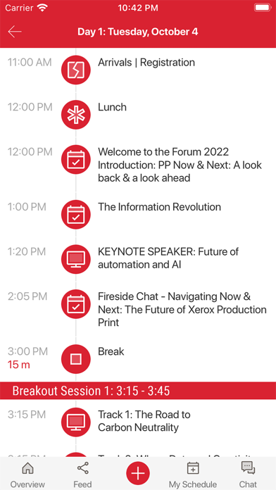Xerox Event Center screenshot 1