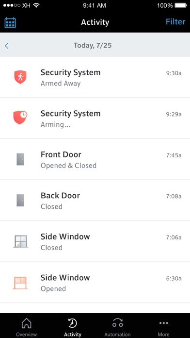Xfinity Home screenshot 1