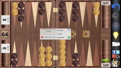 XG Mobile Backgammon screenshot 1