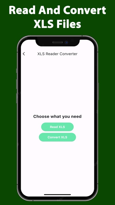 XLS Reader PDF XLSX Converter screenshot 4
