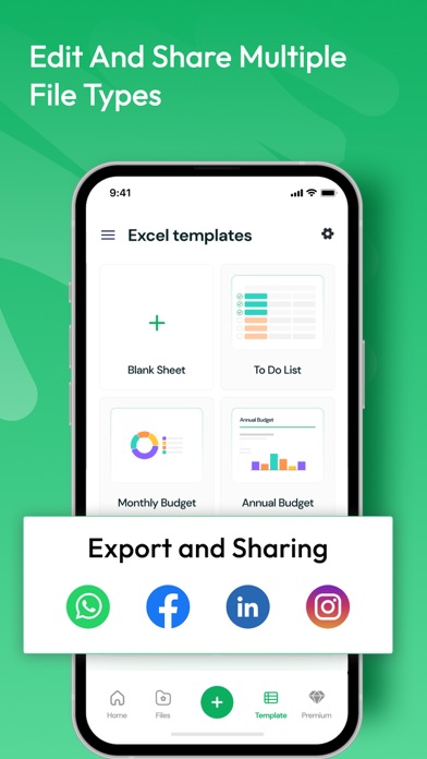 XLS Sheet: XLS Viewer & Editor screenshot 1