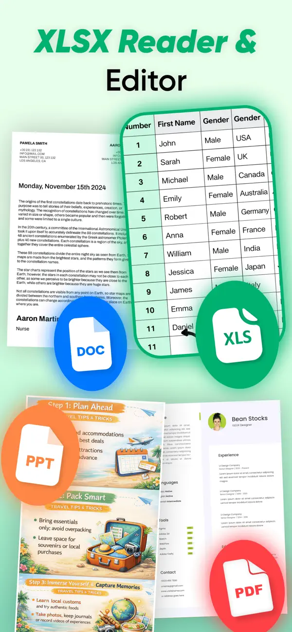XLSX Reader & Editor screenshot 6