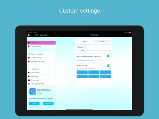 Xmart Calculator Pro screenshot 1