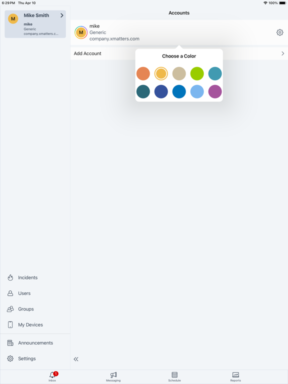 xMatters screenshot 4