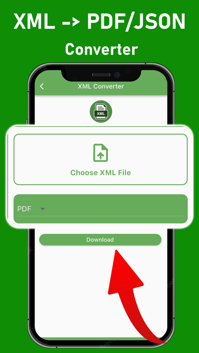 XML Viewer Converter JSON PDF screenshot 1