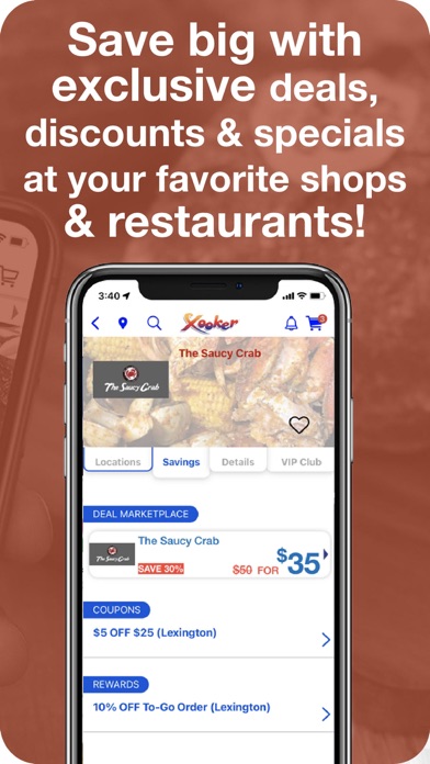 Xooker – Coupons & Rewards screenshot 1