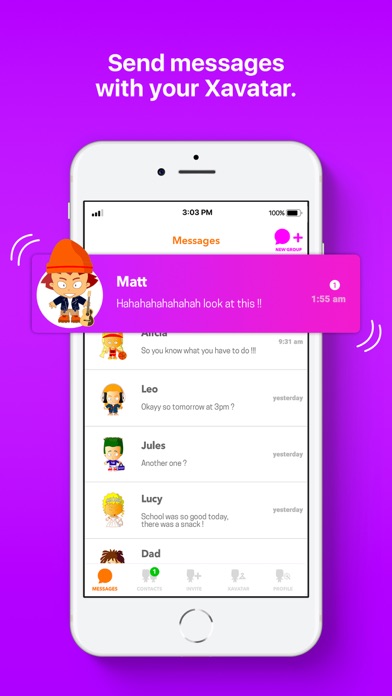 Xooloo - Messenger for Kids screenshot 6