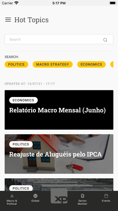 XP Política & Macro screenshot 2