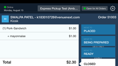XpediteLincolnCenterLink screenshot 2