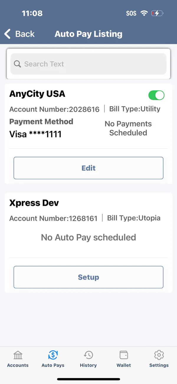Xpress Bill Pay screenshot 2