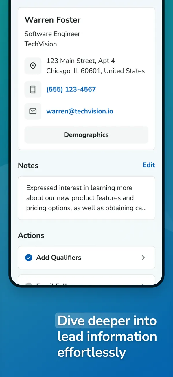 XPress Leads screenshot 2