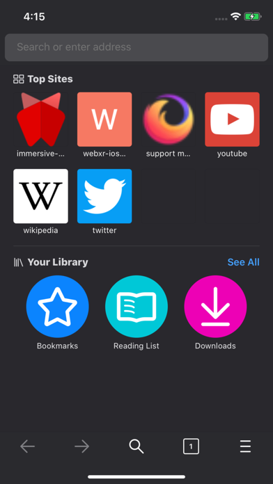 XR Browser screenshot 4
