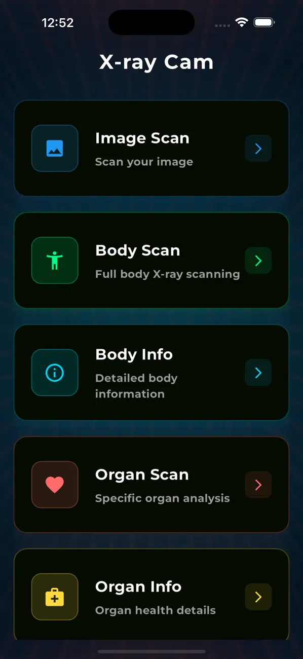 Xray Body Scanner Photo Filter screenshot 6