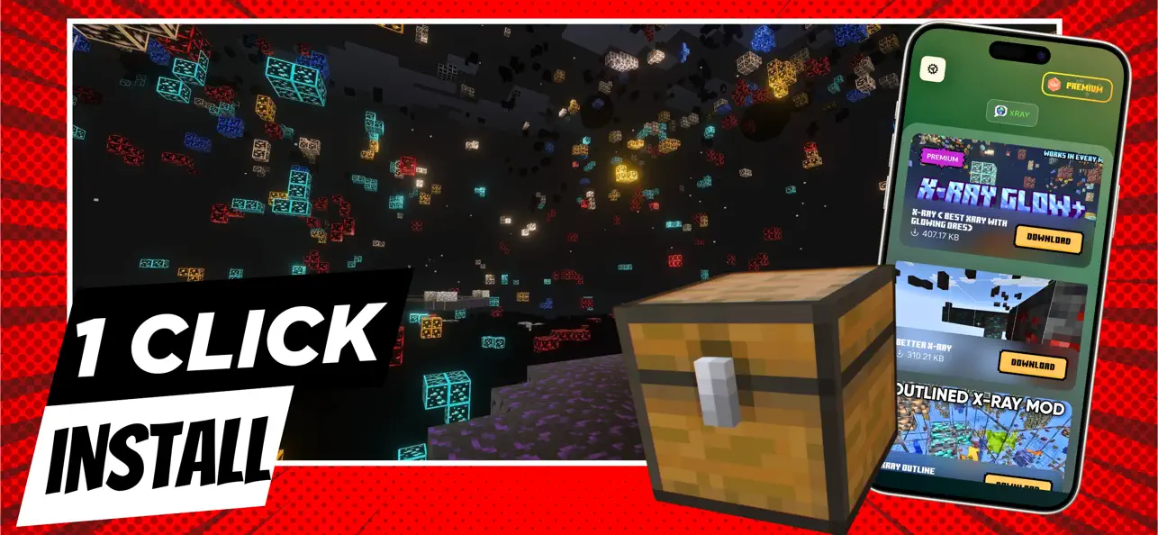 Xray Packs for Minecraft screenshot 1