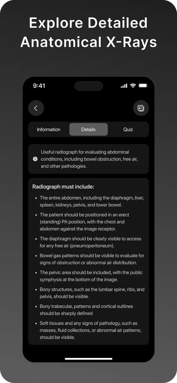 XRay - Sublux Anatomy Learning screenshot 1