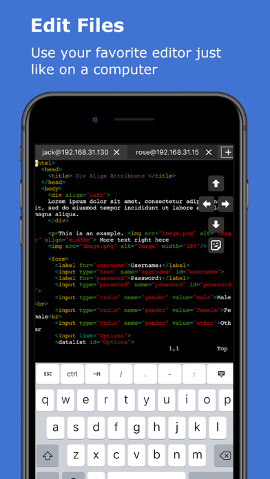 xTerminal - SSH Terminal Shell screenshot 4