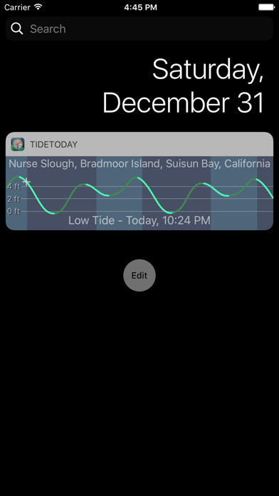 XTide screenshot 2