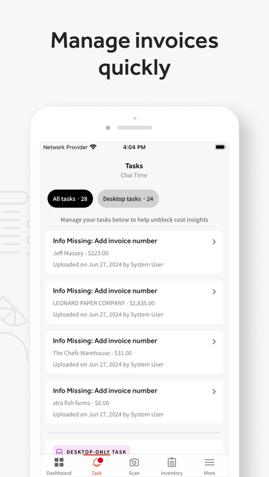 xtraCHEF screenshot 4