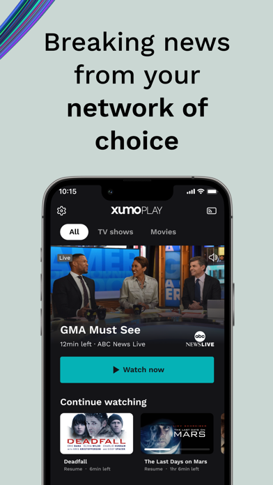 Xumo Play: Stream TV & Movies screenshot 5