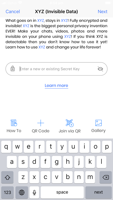 XYZ - Unsocial Media & Chat screenshot 1