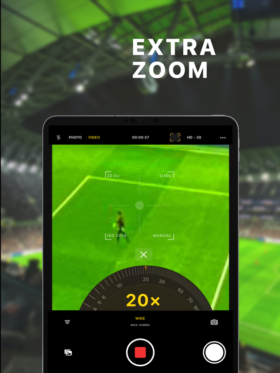 xZoom Cam - PRO Camera screenshot 8
