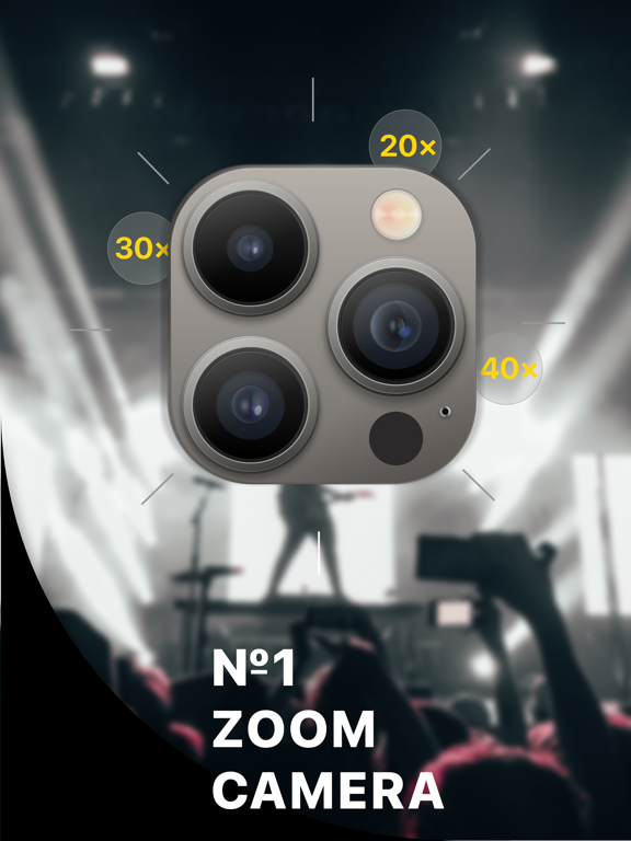 xZoom Cam - PRO Camera screenshot 10