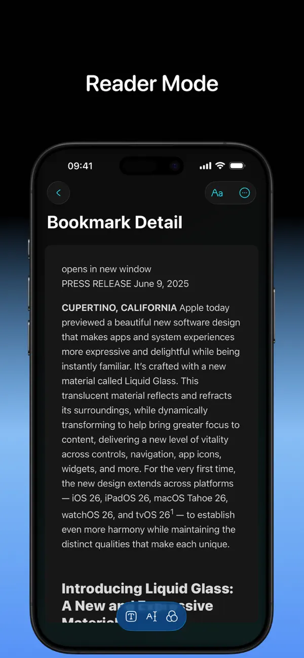YABA: Yet Another Bookmark App screenshot 4