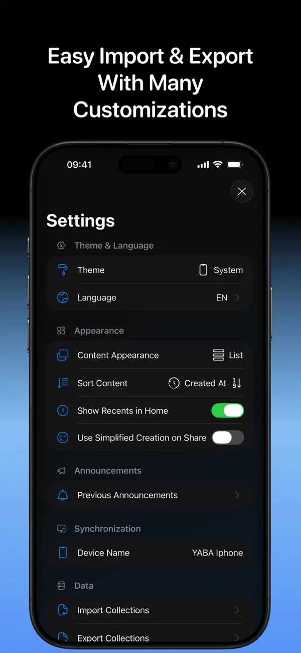 YABA: Yet Another Bookmark App screenshot 3