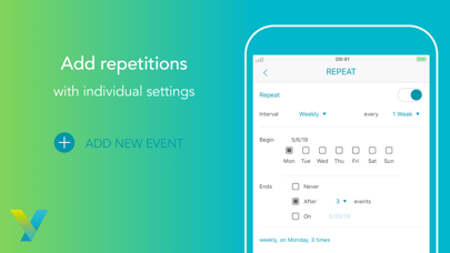 Yaca: Yet another calendar app screenshot 2