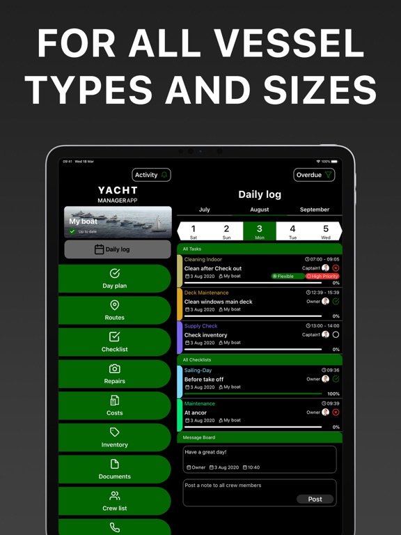 Yacht Manager App screenshot 10