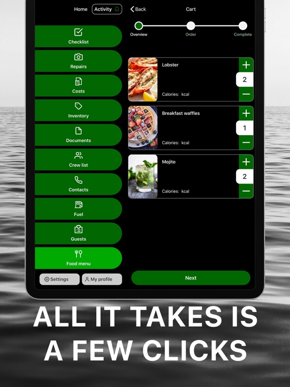 Yacht Manager App screenshot 1