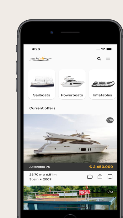 Yachtall.com screenshot 1