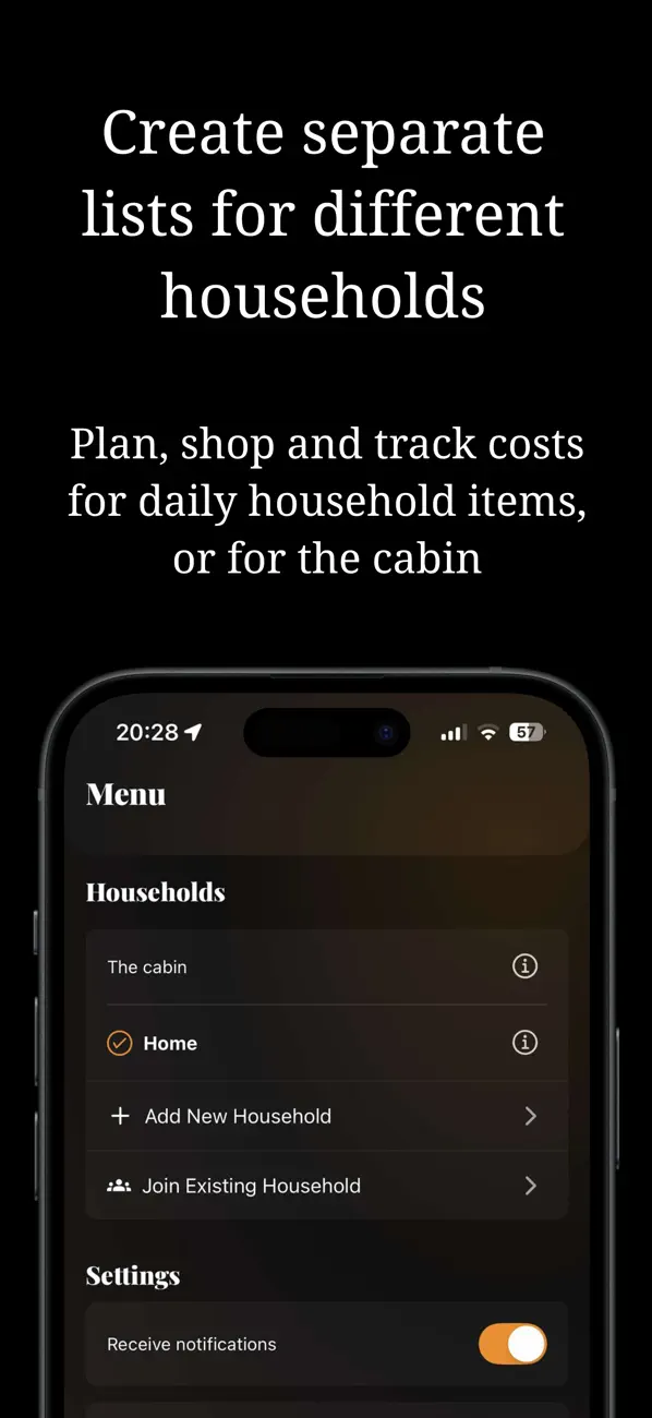 YAGA - yet another grocery app screenshot 2