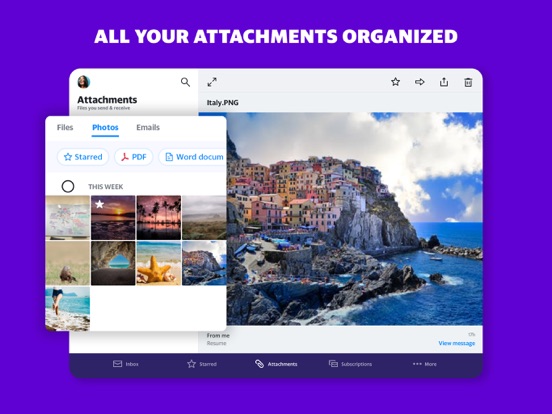 Yahoo Mail: Your smarter inbox screenshot 3