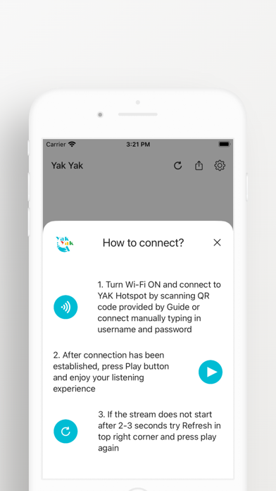Yak Client screenshot 2