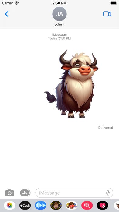 Yak Stickers screenshot 3