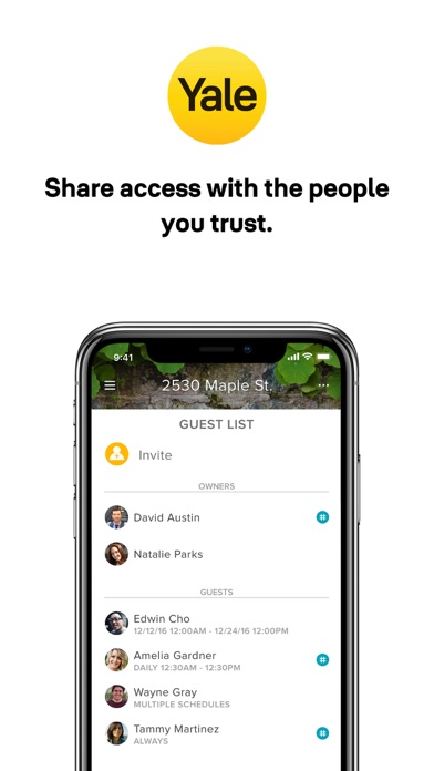 Yale Access screenshot 2