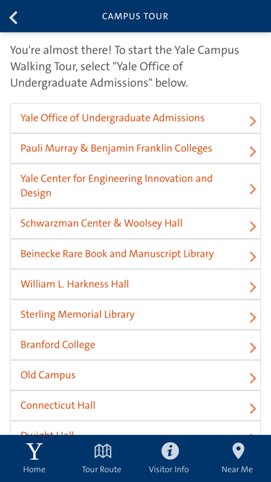 Yale Admissions Campus Tour screenshot 4
