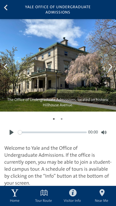 Yale Admissions Campus Tour screenshot 1
