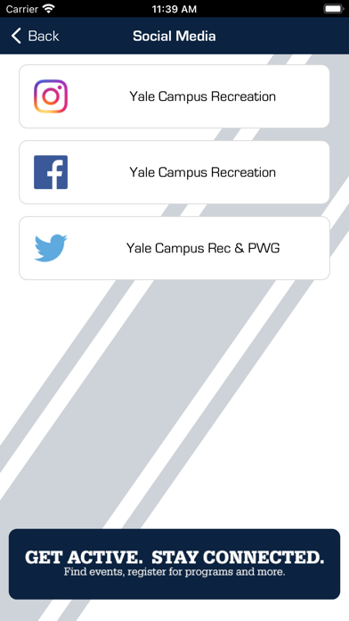 Yale Campus Recreation screenshot 1