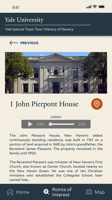 Yale Tour: History of Slavery screenshot 3