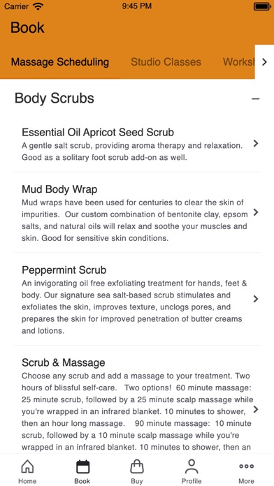 YAM - Yoga & Massage screenshot 2