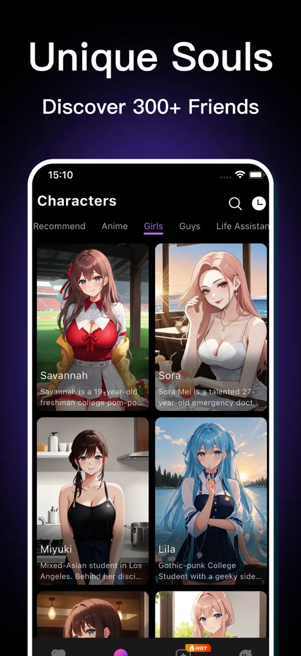 Yami - Virtual Pal, Real Fun screenshot 1
